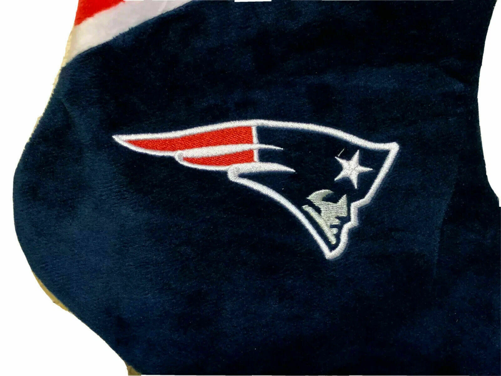 football New England Holiday Christmas Stocking