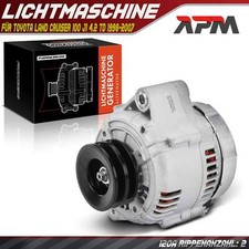 Lichtmaschine Generator 120A 12V für Toyota Land Cruiser 100 J1 4.2 TD 1998-2007