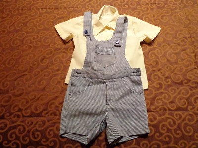 Conjunto de peto y camisa. Bebé. Usado. Mira mis otros artículos.