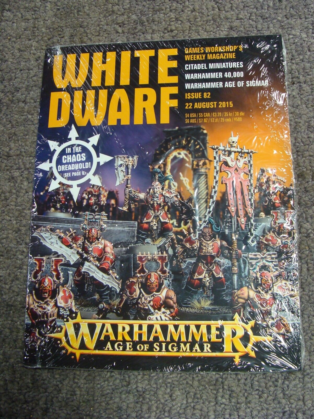 Ausgabe 82-22 August 2015 Games Workshop White Dwarf