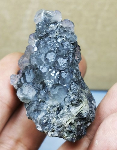 WOW!!! Rare Transparent Green Cube Fluorite Crystal Mineral Specimen/China - Picture 4 of 11