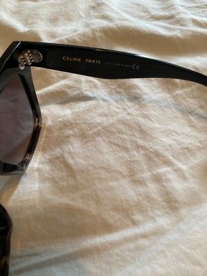 Celine CL4004 001 56 22 145 Women Sunglasses Black With Gray Polar Lenses Italy Celine CL4004 001 56 22 145 Women Sunglasses Black With Gray  main image 3