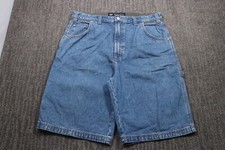 Faded Glory Vintage 90s Carpenter Denim Shorts Men's 38x12 Skater Baggy Grunge