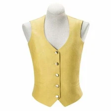 RJ Classics Ladies Sterling Canary Foxhunting Vest