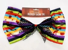 Oversized Bloody Bowtie Costume Accessory Adult Halloween Dress Up Creepy