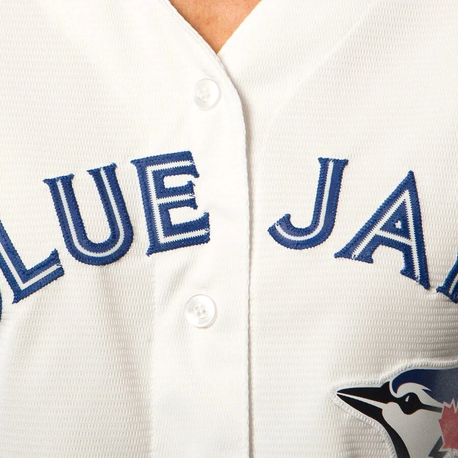 Camiseta Toronto Blue Jays Feminina Majestic Cool Base - Tamanho XXL - Nova - Imagem 2 de 2