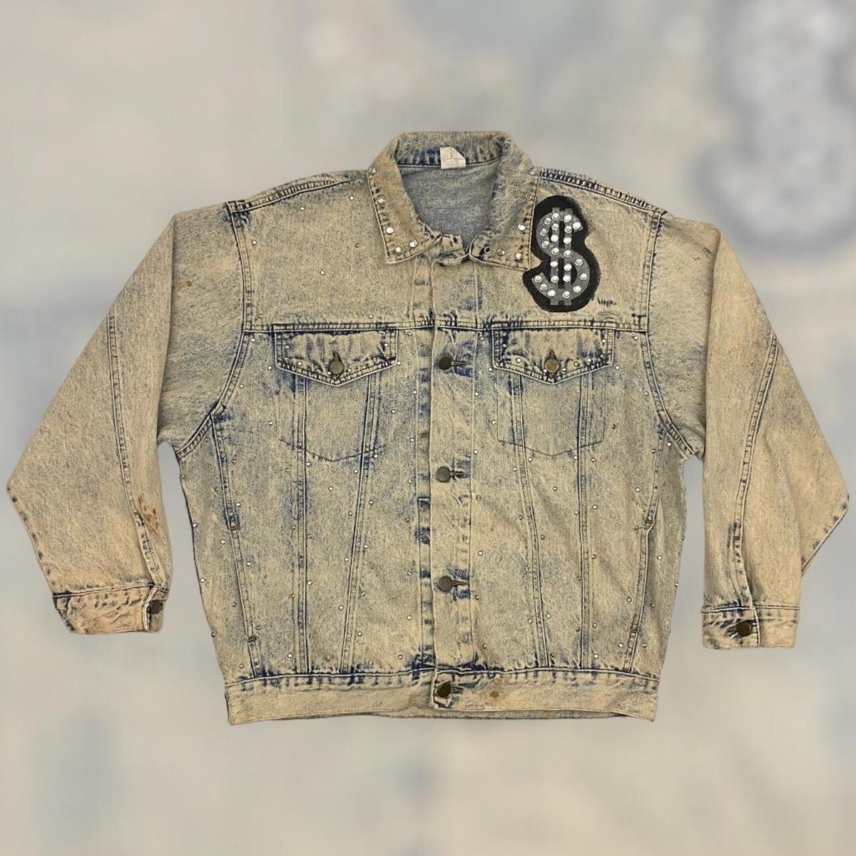 【激レア】Tony Alamo vintage デニムジャケット Vintage 80s Tony Alamo New York Denim Jacket SAMPLE Size