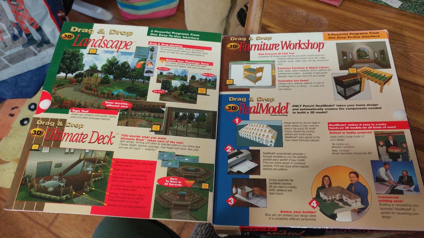 PUNCH! 5 in 1 3D Home Design, Landscaping, Deck, pc extremely awesome cad |  eBay