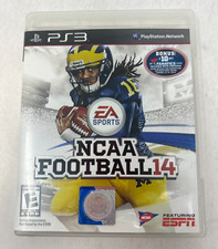 Case and Manual Only NO GAME NCAA Football 14 PS3 Playstation 3 Authentic