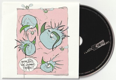   PLASTIC BOMB #91 PUNK/HARDCORE-MAGAZIN BEILAGE CD-SAMPLER NEUW. TOP NM-VG+