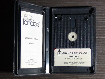 Jeu Amstrad CPC - 500 Cc Grand Prix - Microids / Proein, Années 80 - Disquette