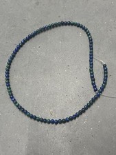 15  Strand of Natural Blue / Green Stone Beads for Jewelry Making