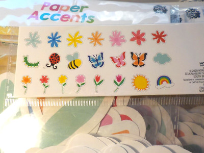 Paper Accents Nature Garden Lrg Die Cut Shapes 9 Sets Brand New