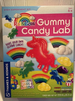 Thames & Kosmos Gummy Candy Lab STEM Experiment Kit NEW Kids Science Bears Worm