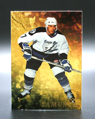1998-99 In the Game Hockey ROB ZAMUNER Be a Player card #132 Tampa