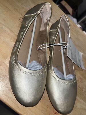 Amazon Essentials Belice Dark Bronze Ballet Flats Shoes Women Size 8 NEW