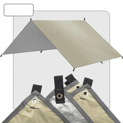 Camping Tarp Waterproof Tent Tourist Awning Shade Garden Canopy Beach Sunshade