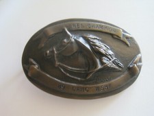 Res Champion 89 CAHC Belt Buckle Signed WSBF Rarum Or Parum