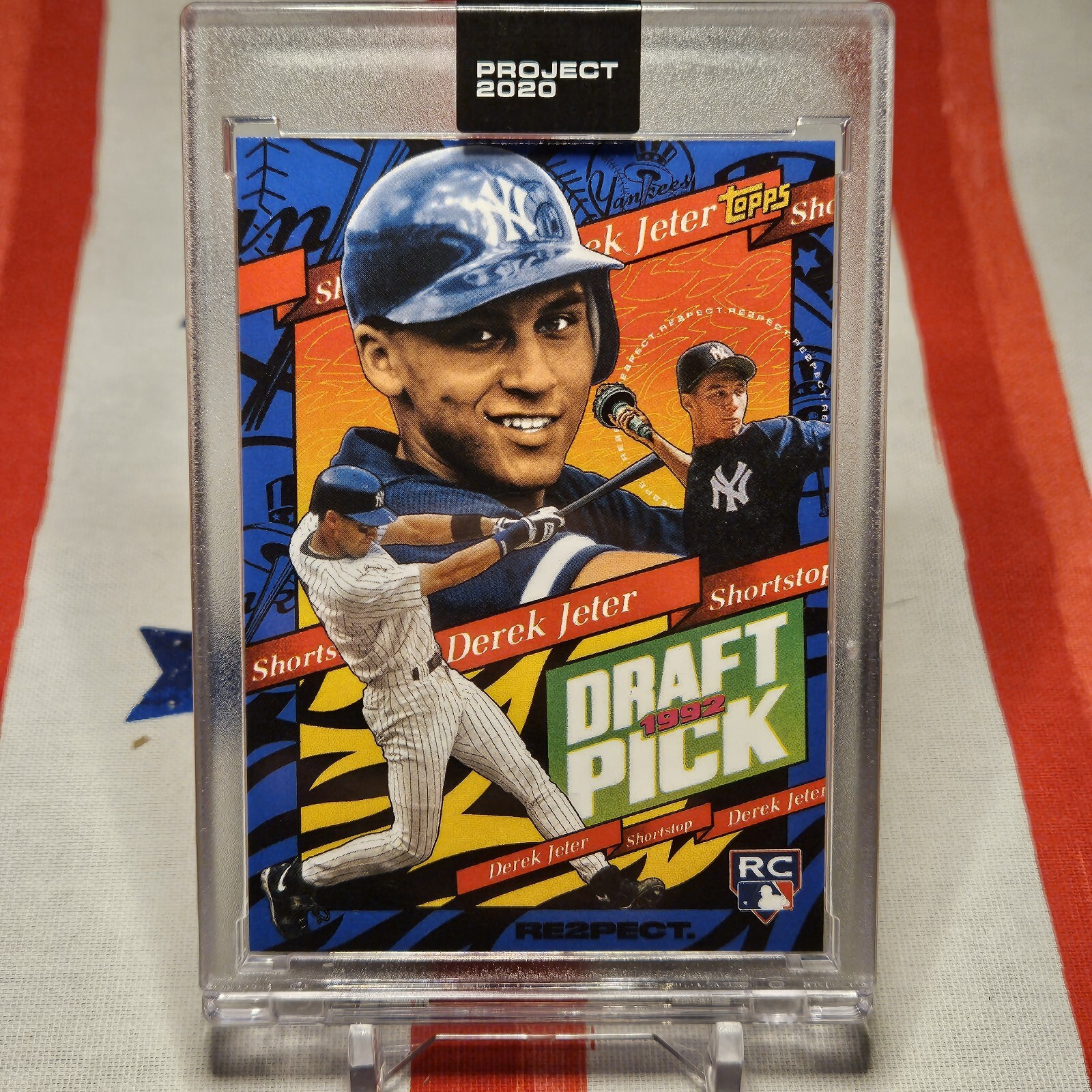 Topps Project 2020 Derek Jeter #200 by Tyson Beck /7,285 Yankees