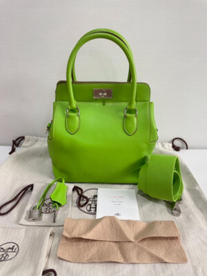 Excellent condition HERMES Toolbox 20 grany swift shw #P (2012) | eBay