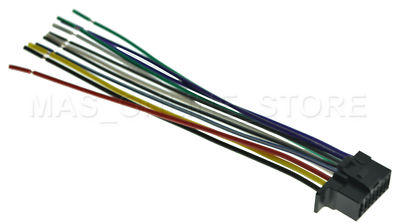 WIRE HARNESS FOR SONY DSX-A415BT DSXA415BT * FREE (USA) SHIPPING* A1