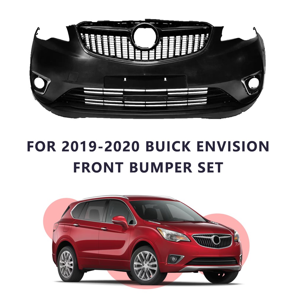 2019-2020 Buick Envision Front Bumper Cover with Grille Assembly
