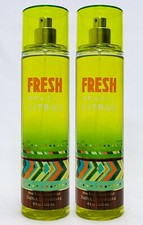 2 Bath  Body Works FRESH BRAZIL CITRUS Fine Fragrance Mist Body Spray 8 oz