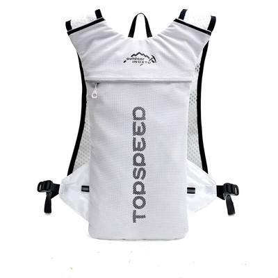 Running Backpack 5L Hydrating Vest Bag Cycling Backpack 250ml Soft Bottle Water