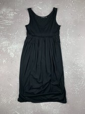 Uniqlo +J Jil Sander Sleeveless Black Tank Dress Womens Small