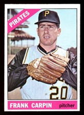1966 TOPPS OPC O PEE CHEE BASEBALL #71 FRANK CARPIN NM PITTSBUTRGH PIRATES Cards