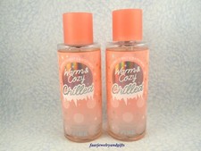 Victoria's Secret Pink WARM  COZY CHILLED Body Mist X 2 - FS 8.4 oz each - NEW