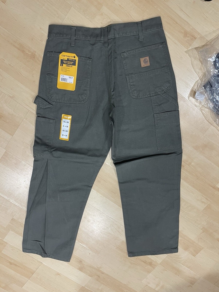 Carhartt ダック ペインターパンツBN0011-M ㉑ Size 44x32 Men's Carhartt BN0011-M Loose Fit Washed Duck Utility