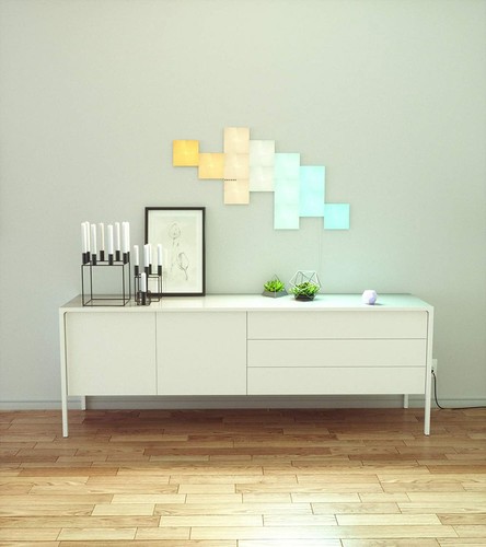 Nanoleaf Canvas Starter Kit Multicoloured Smart Light Panels - 17 Light Squares - Picture 2 of 7