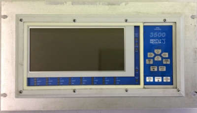BENTLY NEVADA 135785-02 3500/93 SYSTEM DISPLAY MIT MONTAGEPLATTE