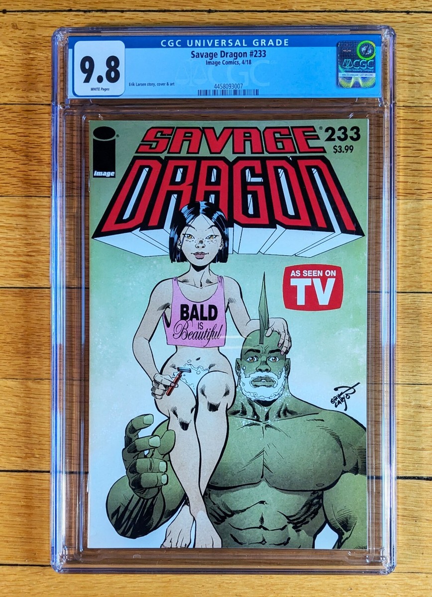 Savage Dragon #233 Bald is Beautiful Controversial Cover CGC 9.8