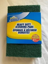 3-4pk (total 12) Scrub Buddies Heavy Duty Scouring Pads