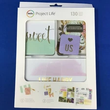 Project Life TRINKETS Value Kit Scrapbook Pocket Pages Cards 130 Pc.