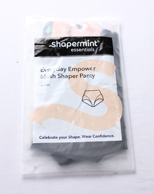 Shapermint Essentials Women's Everyday Empower Mesh Shaper Panty NWT
