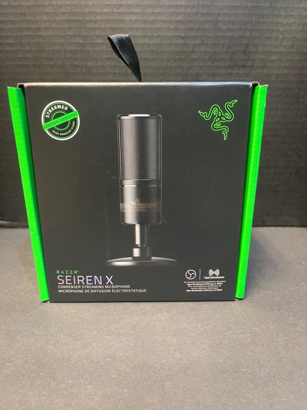 Razor Seiren X Condenser Streaming Microphone Brand New!