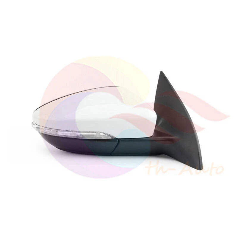 13-Pins Unpainted Front Right Rear View Mirror Assembly For Volkswagen CC 09-17s — 第 2/4 张图片