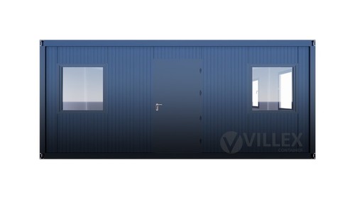 Bürocontainer - 6,0 m x 6,0 m Doppelanlage Villex - mit Elektrik – NEU! - Bild 2 von 9