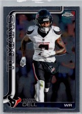 2025 Topps Chrome Football - Tank Dell - #123 - Houston Texans