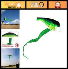 Giant 3D Glider Kite - 118" Large Box Kite with Long Tail for Easy Outdoor Flyin