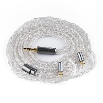 IcyMoon IEM Cable, 16 Core OCC+Silver Plated OFC Upgrade Cable,SPC in Ear Mon...