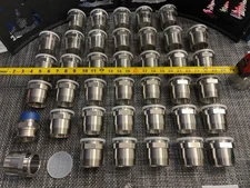 40 QTY! BULK LOT- TC Tri-Clamp Male Adapter 316L Stainless Sanitary Fitting -NEW