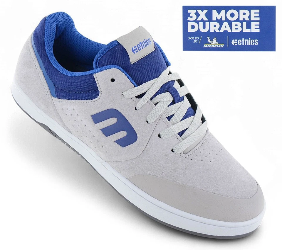 Etnies Marana Michelin - Hombre Sneaker Skater Skate Zapatos 4101000403-081 Gris - Imagen 2 de 4