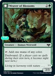 Weaver of Blossoms Foil 226 Innistrad: Crimson Vow