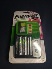 Energizer AA/AAA Battery Wall Charger with 4 AA NiMH Rechargeable Batteries -...