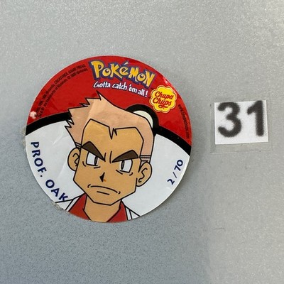 Prof. Oak 2/70 Chupa Chups Sticker 2000 Pokemon Chupachups Pokémon