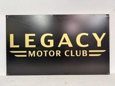 Legacy Motor Club 2025 Pit Box Metal Side Panel